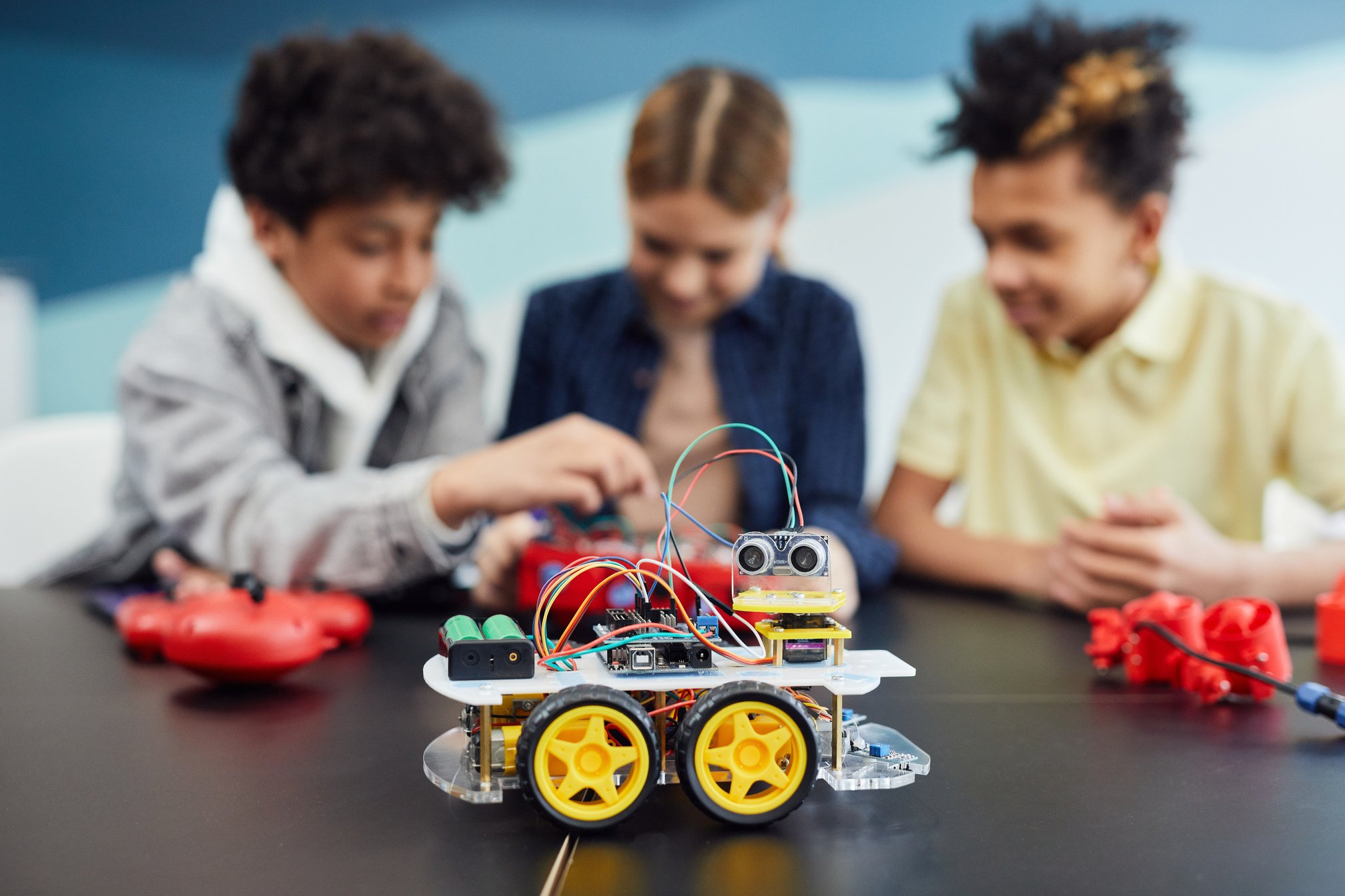 Robotic Car on the Table